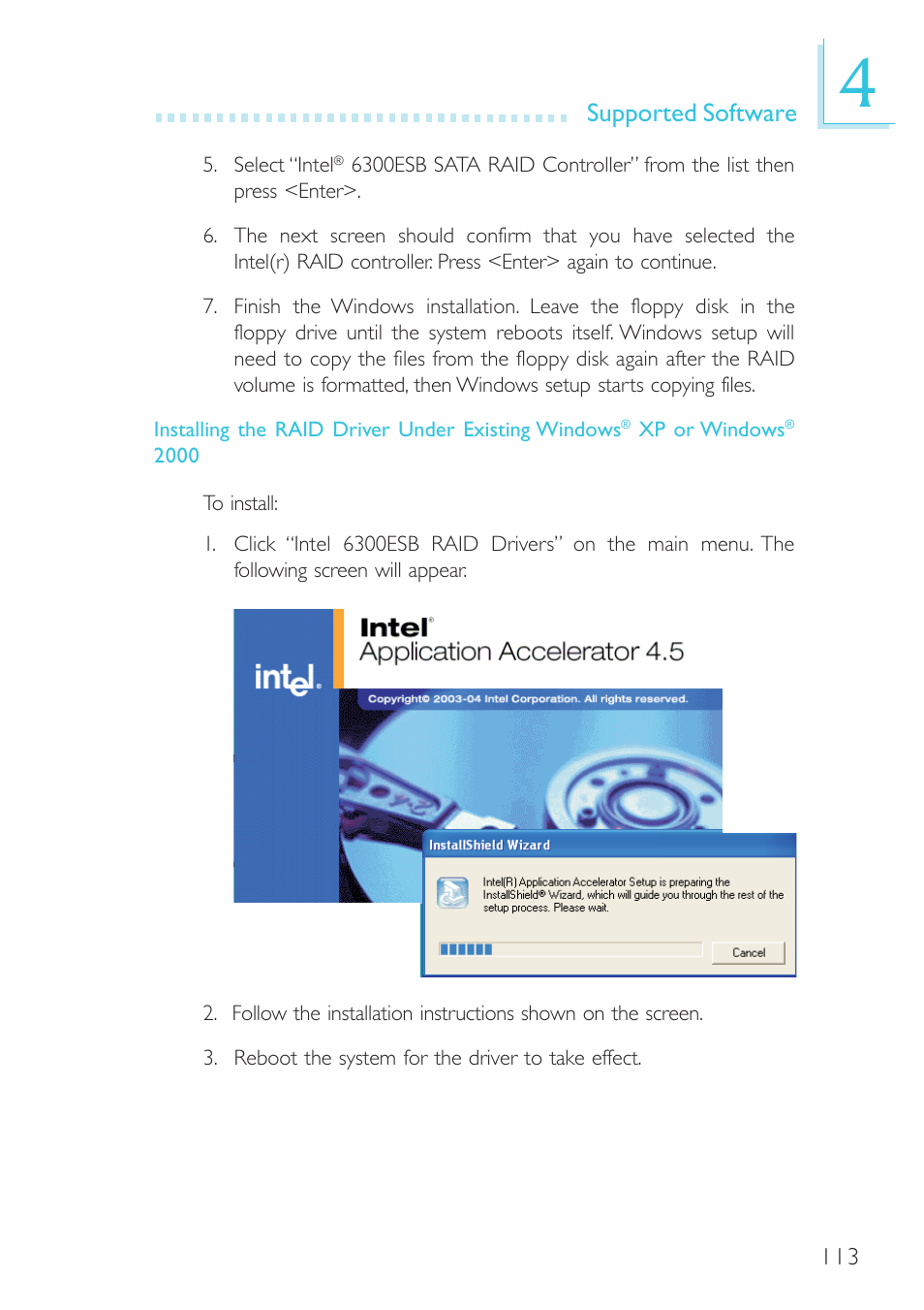 Intel System Board G4H875-B User Manual | Page 113 / 129