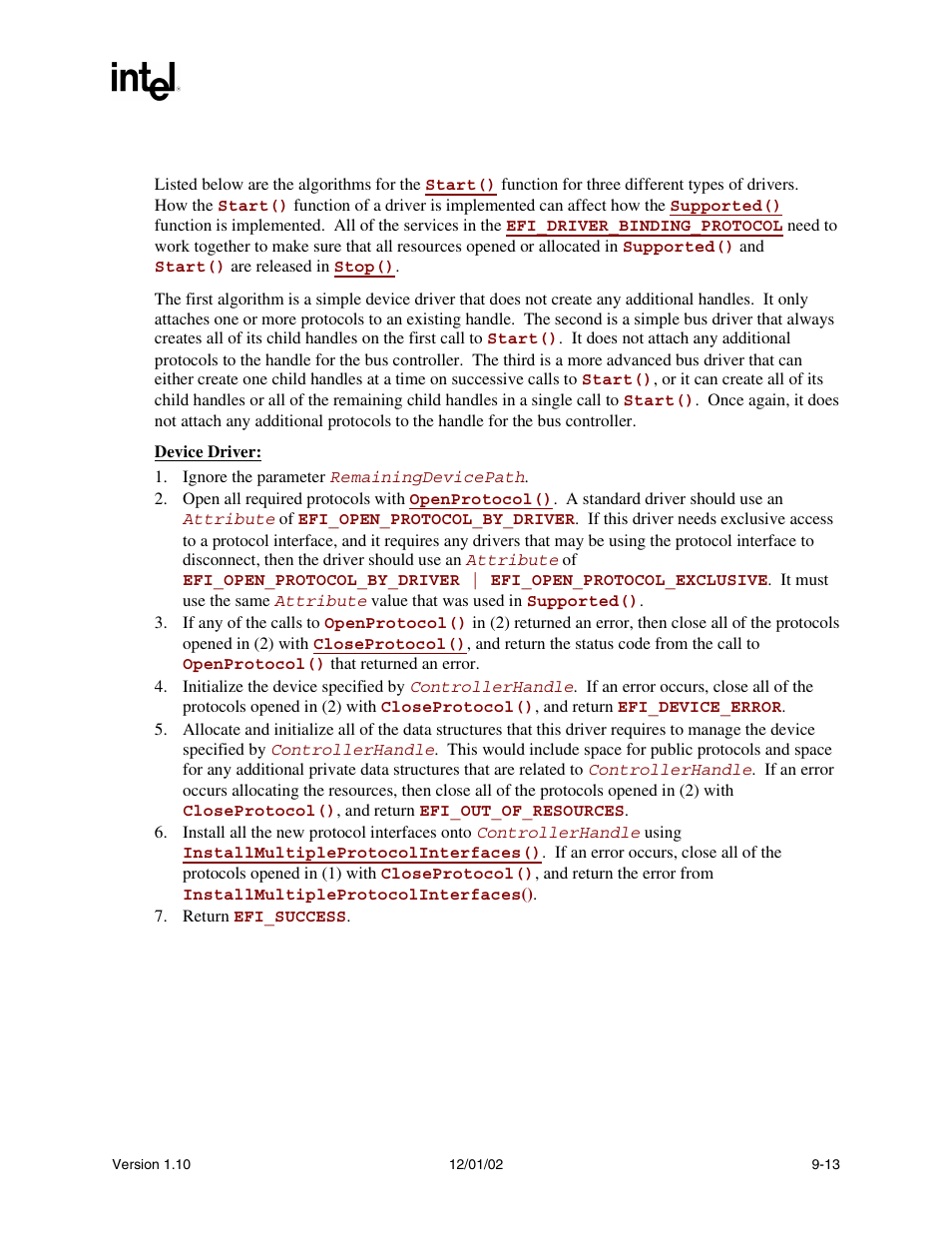 Intel Extensible Firmware Interface User Manual | Page 255 / 1084