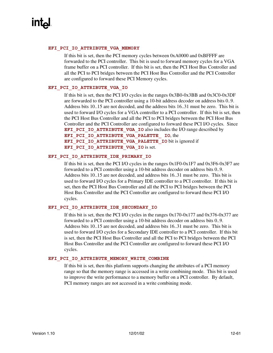 Intel Extensible Firmware Interface User Manual | Page 479 / 1084