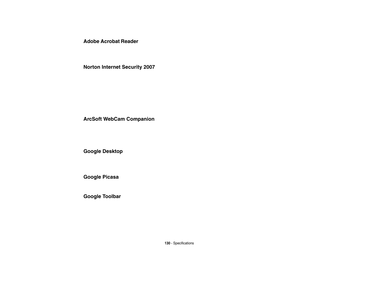 Intel Fujitsu P8010 User Manual | Page 131 / 195