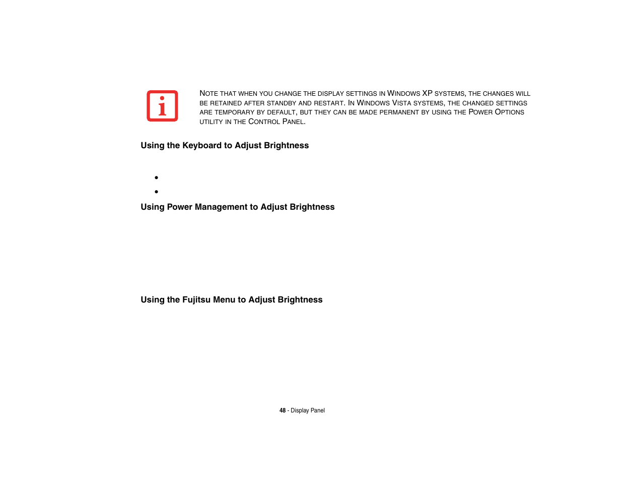Intel Fujitsu P8010 User Manual | Page 49 / 195