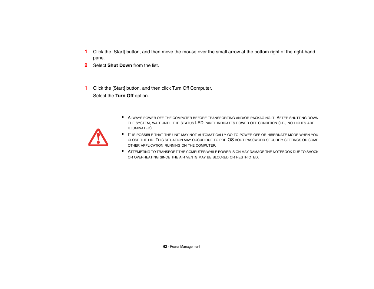 Windows vista, Windows xp | Intel Fujitsu P8010 User Manual | Page 63 / 195