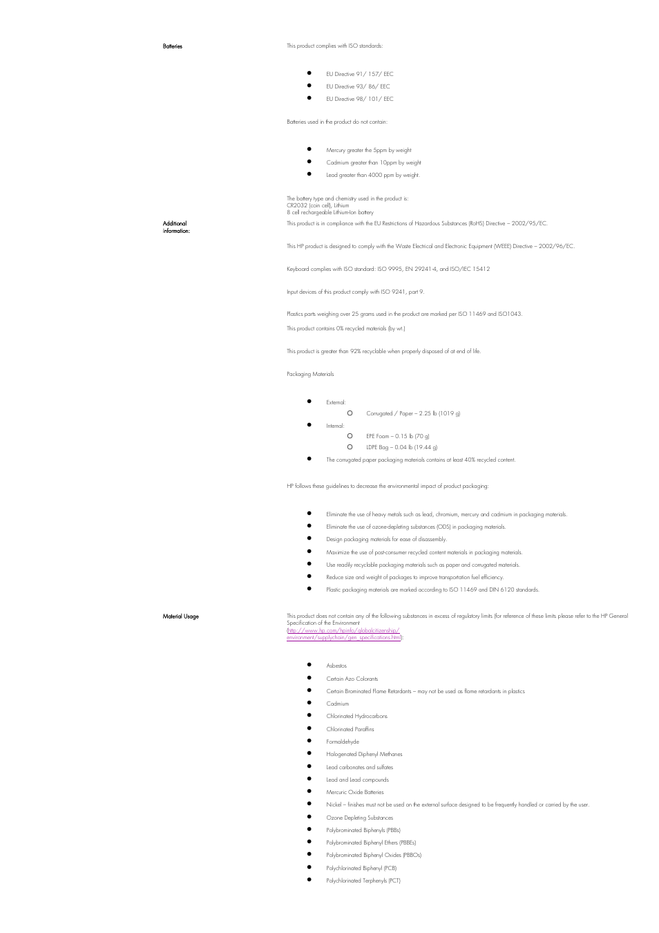 Intel HP8710w User Manual | Page 12 / 13