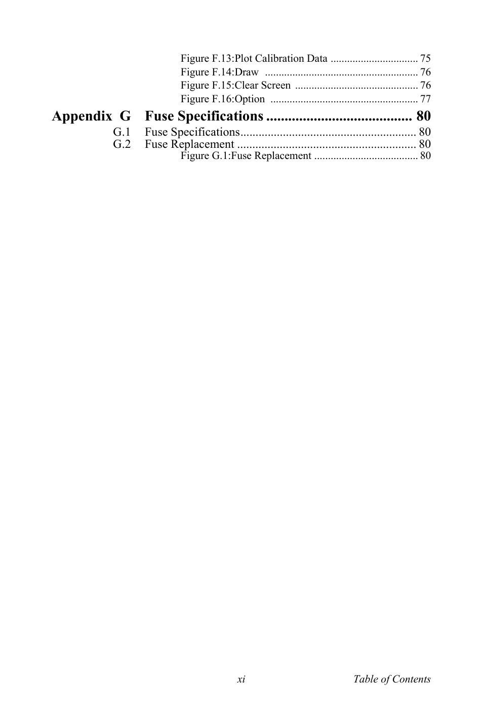 Appendix g fuse specifications | Intel TPC-1070 User Manual | Page 11 / 92