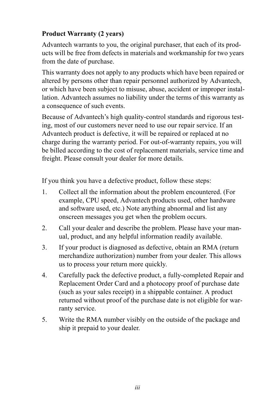 Intel TPC-1070 User Manual | Page 3 / 92