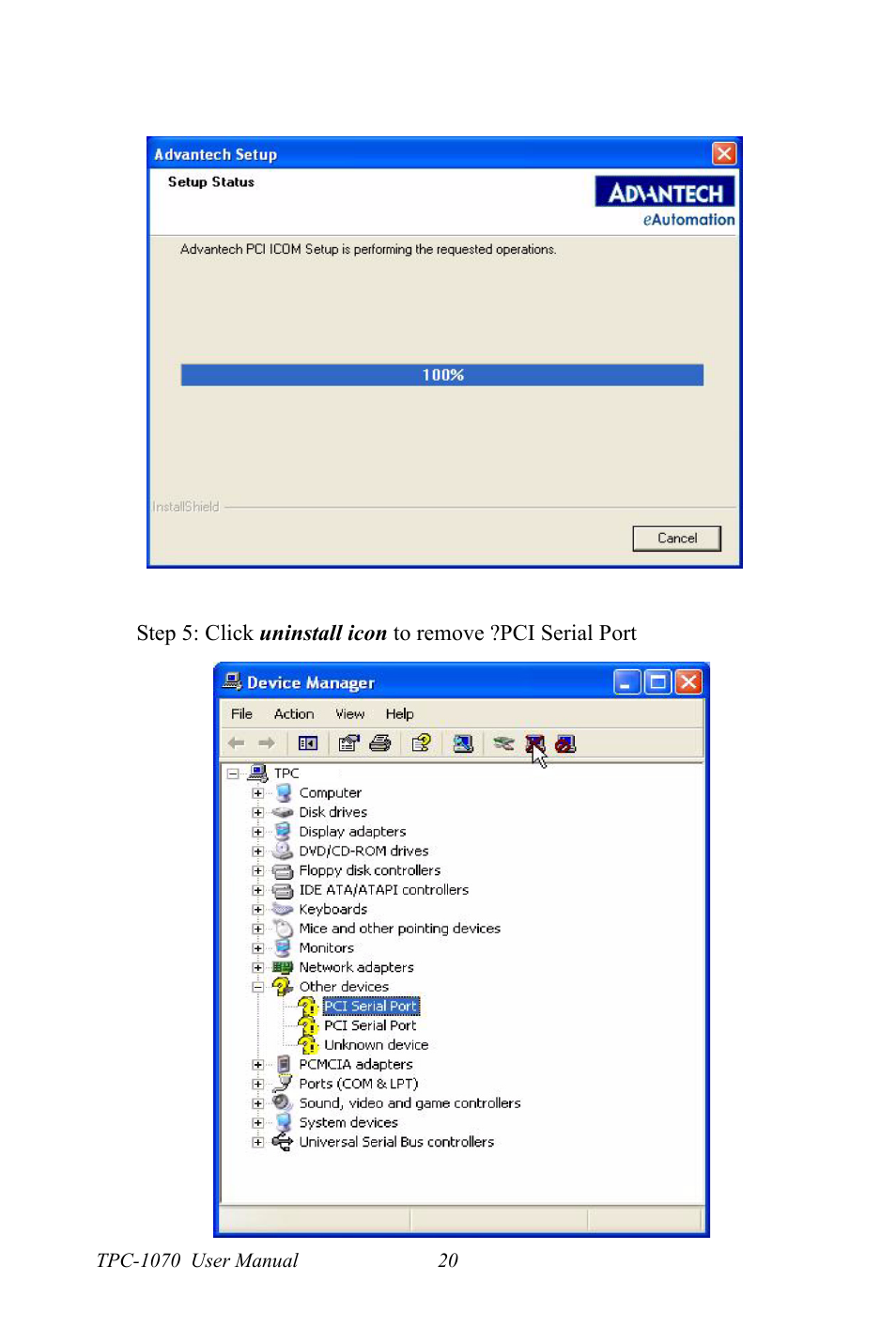 Intel TPC-1070 User Manual | Page 32 / 92