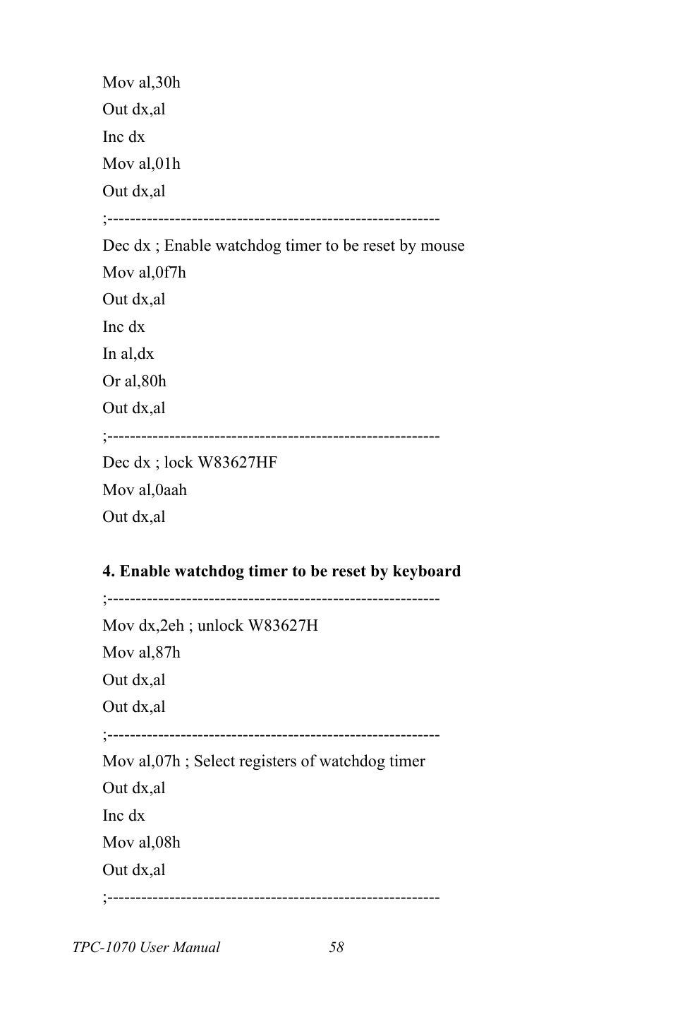 Intel TPC-1070 User Manual | Page 70 / 92