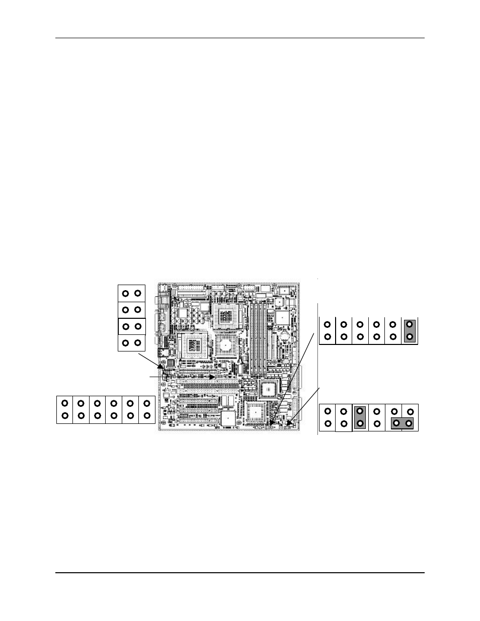 1 jumper blocks, 1 setting cmos/password clear jumper block 1j15 | Intel STL2 User Manual | Page 71 / 103
