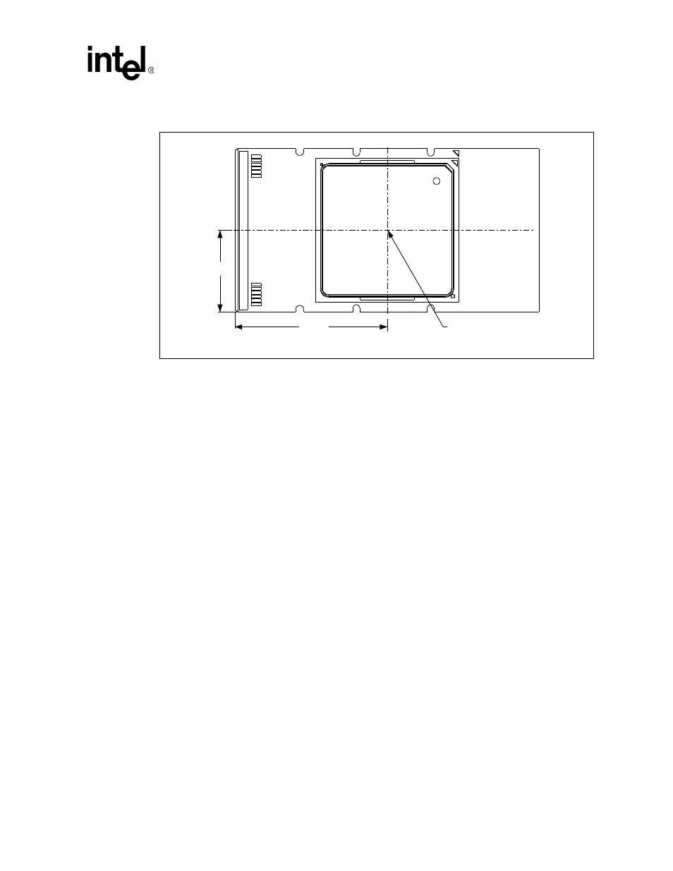 Itanium, Figure 5-2, Contains dimensions | Intel Itanium 2 Processor User Manual | Page 77 / 108