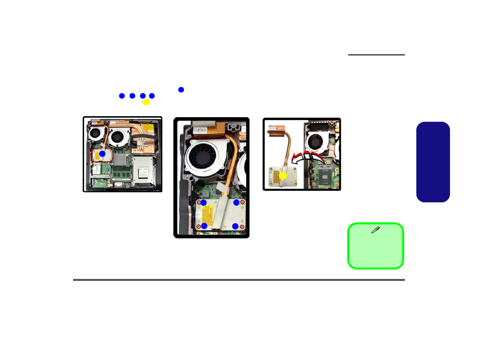 Removing and installing the processor, Processor removal procedure, Removing and installing the processor -11 | Intel M570TU User Manual | Page 37 / 100