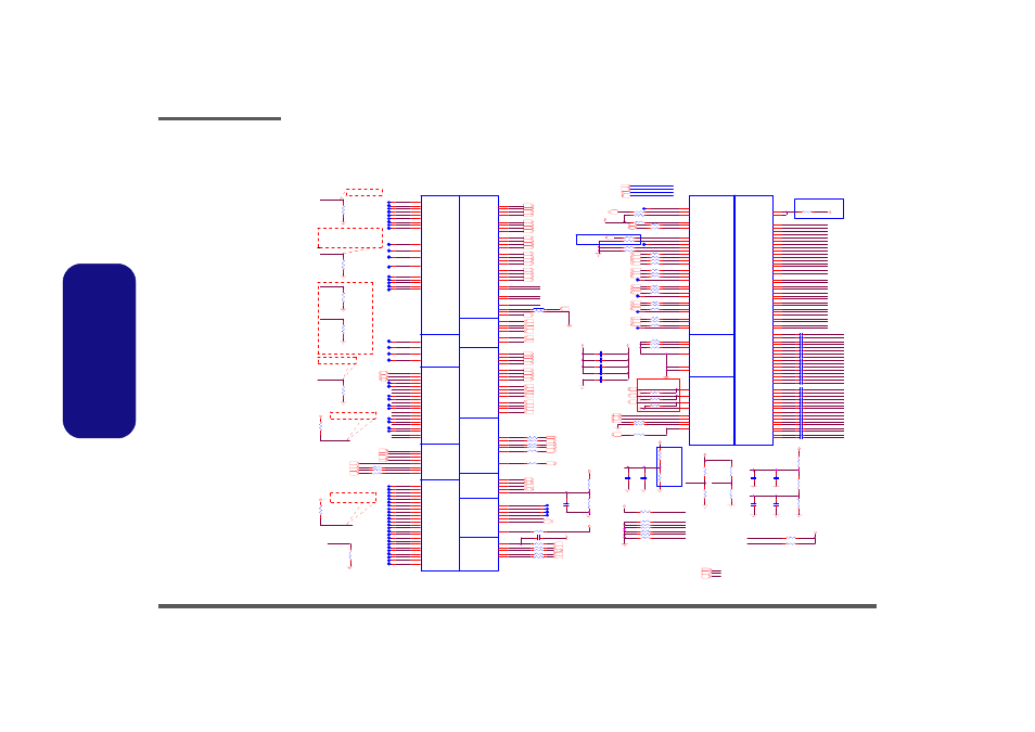 Cantiga 2/6 peg, Sheet 5 of 42 crestline 2/6 peg, B.schematic diagrams | Schematic diagrams b - 6 cantiga 2/6 peg, Lv ds pci -e xpr es s gr ap hi cs tv vg a | Intel M570TU User Manual | Page 62 / 100