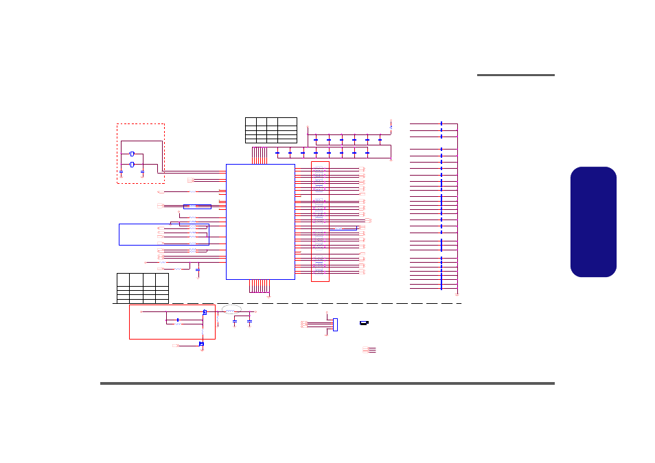 Clock generator, ccd, Sheet 18 of 42 clock generator, ccd, Schematic diagrams clock generator, ccd b - 19 | Clock generator | Intel M570TU User Manual | Page 75 / 100