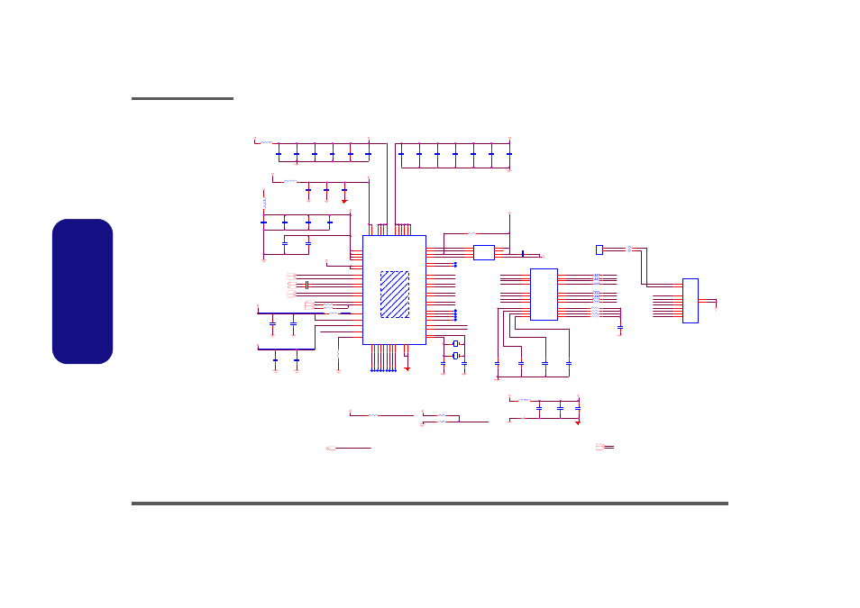 Pci-e lan rtl8111c, Sheet 19 of 42 pci-e lan rtl8111c, B.schematic diagrams | Intel M570TU User Manual | Page 76 / 100