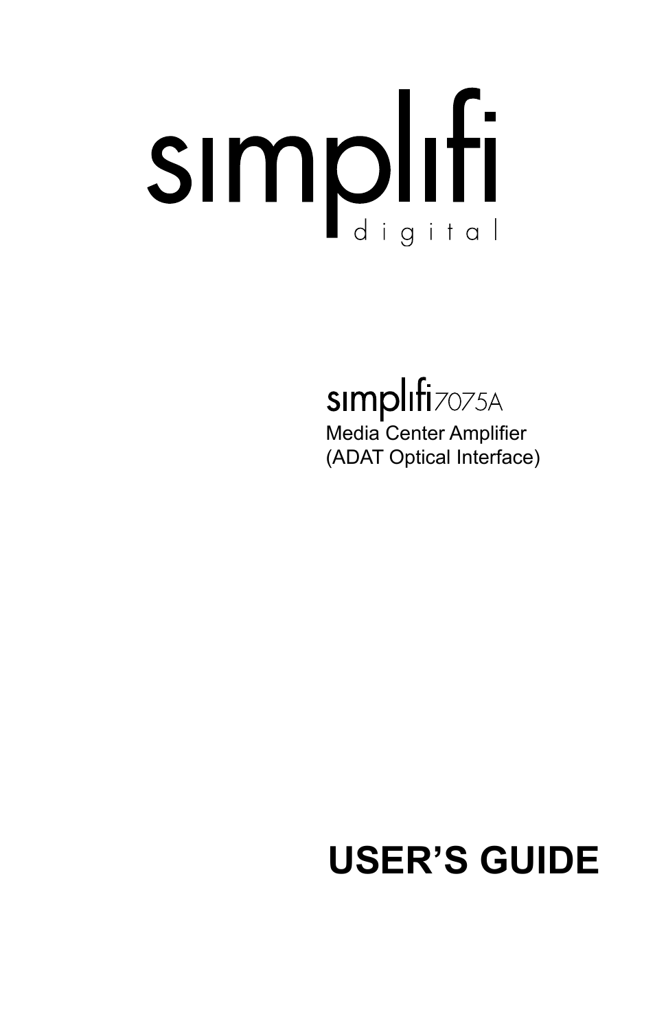 Intel Simplifi 7075A User Manual | 32 pages