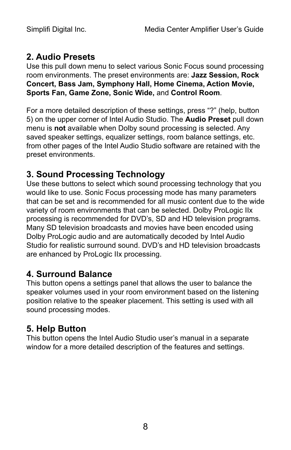 Intel Simplifi 7075A User Manual | Page 16 / 32