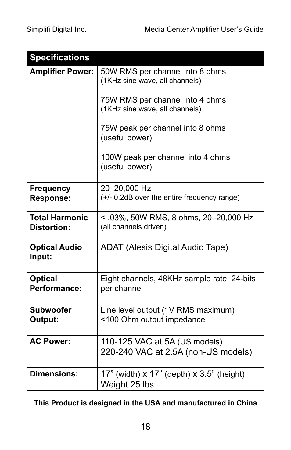 Intel Simplifi 7075A User Manual | Page 26 / 32