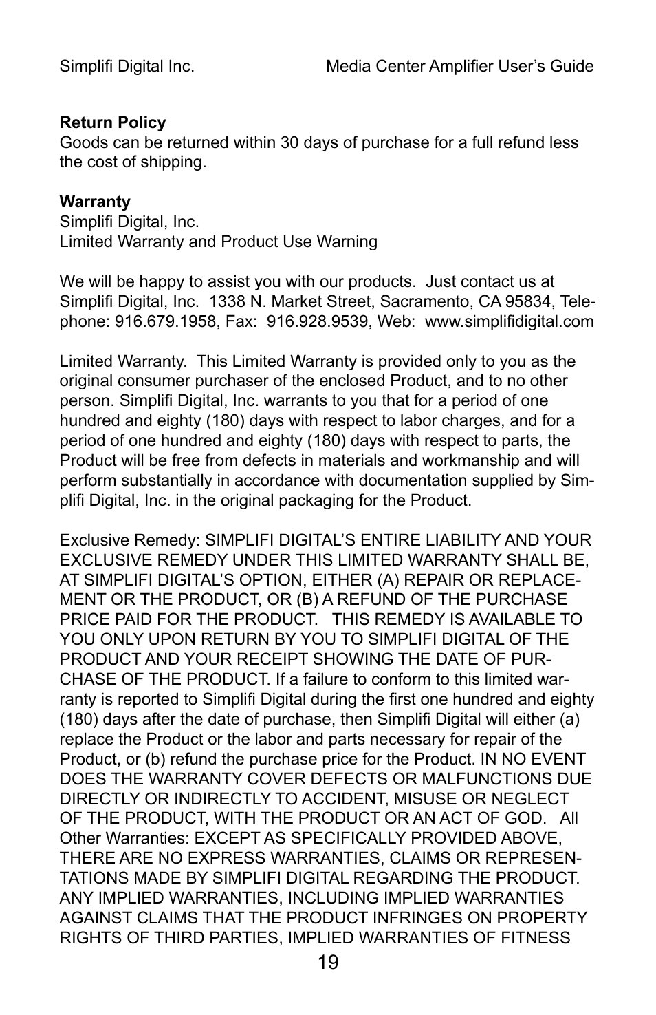 Intel Simplifi 7075A User Manual | Page 27 / 32