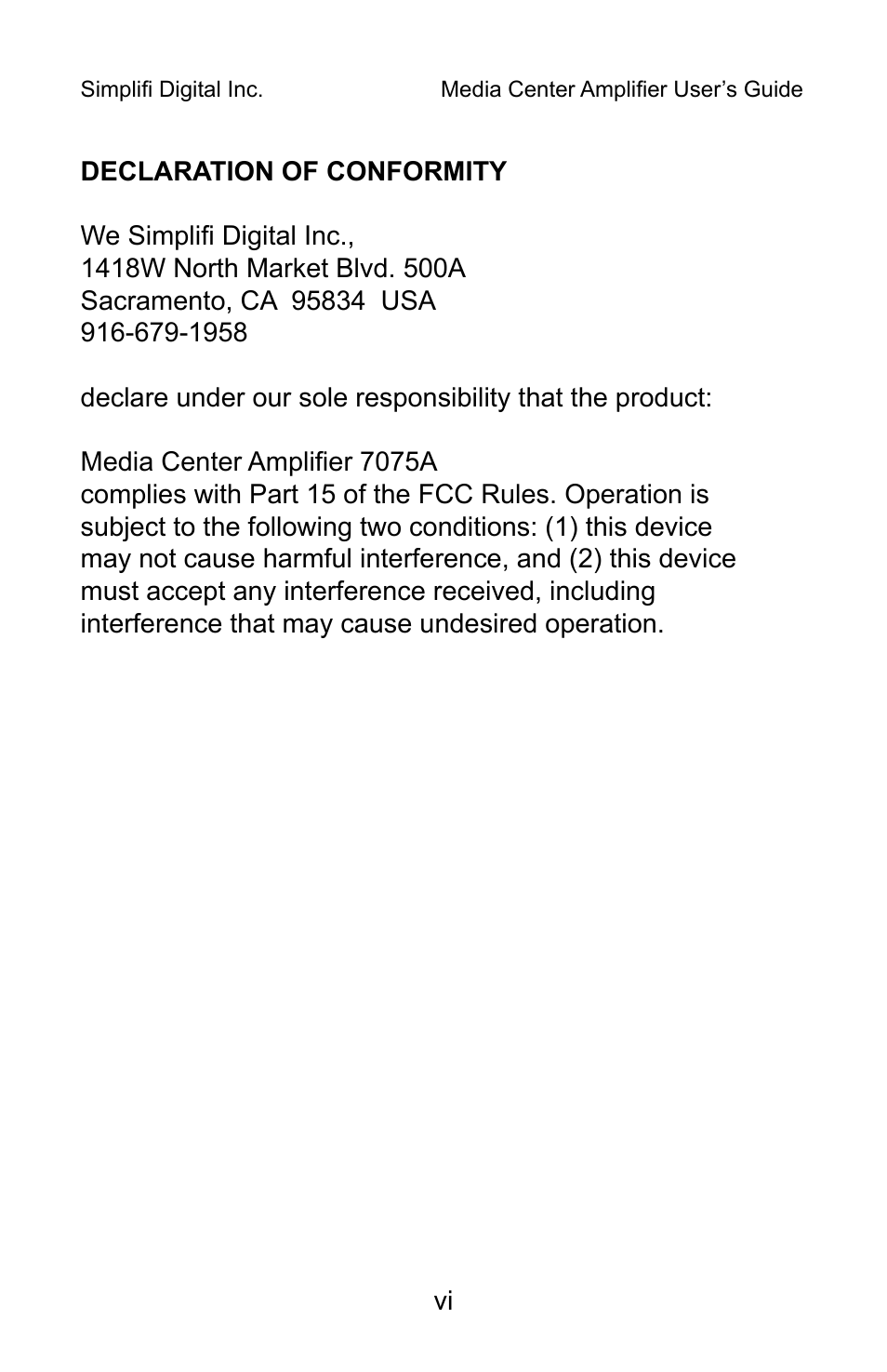 Intel Simplifi 7075A User Manual | Page 6 / 32