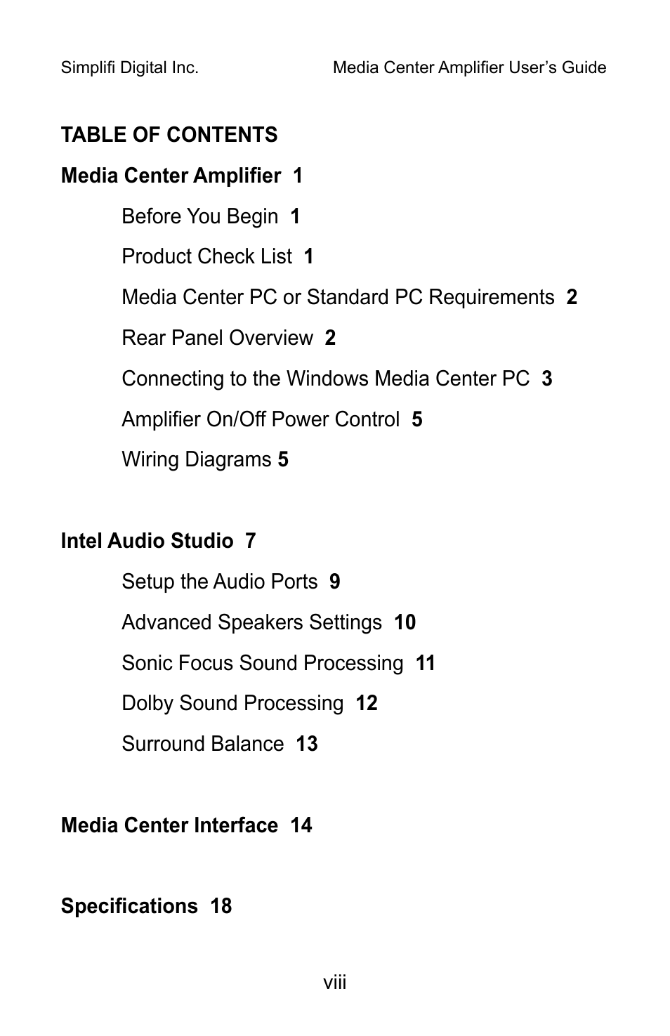 Intel Simplifi 7075A User Manual | Page 8 / 32