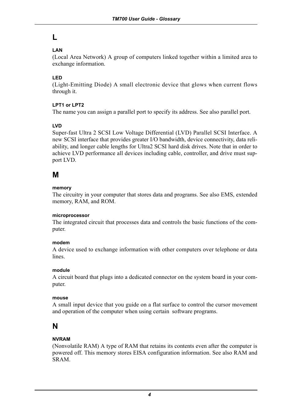 Intel Express 5800 TM700 User Manual | Page 126 / 132