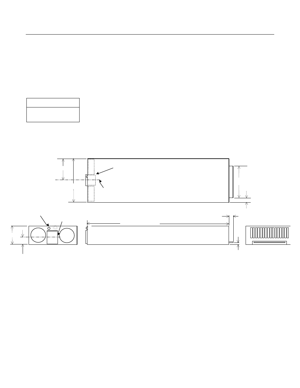 Mechanical overview, 1 high power card edge form factor | Intel EPS1U User Manual | Page 7 / 31