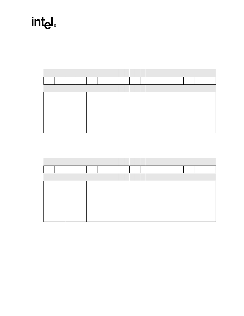 Gafr0_l bit definitions -17, Gafr0_u bit definitions -17, Table 4-24 | Table 4-25 | Intel PXA255 User Manual | Page 121 / 598