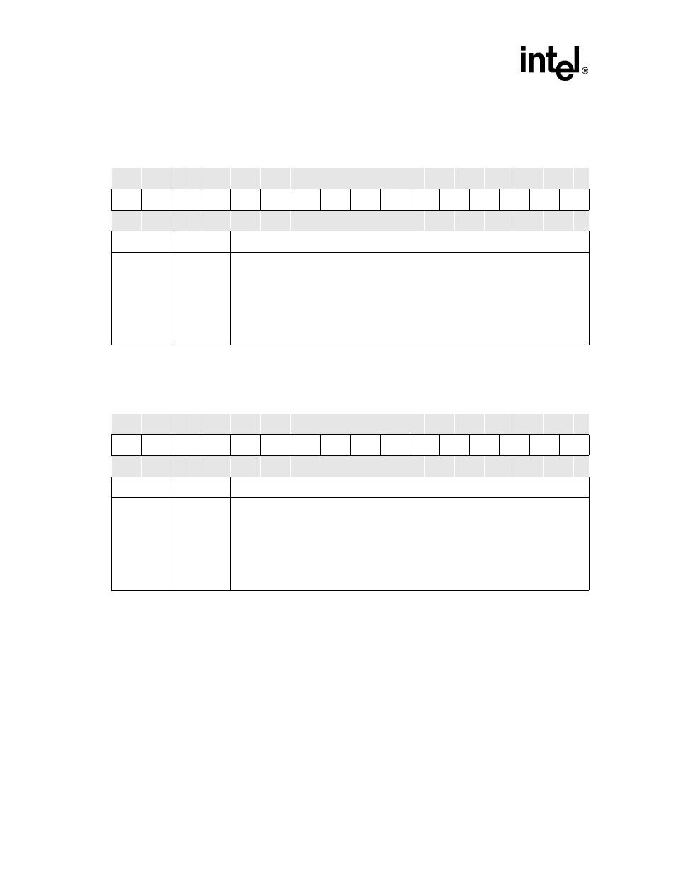 Gafr1_l bit definitions -18, Gafr1_u bit definitions -18, Table 4-26 | Table 4-27 | Intel PXA255 User Manual | Page 122 / 598