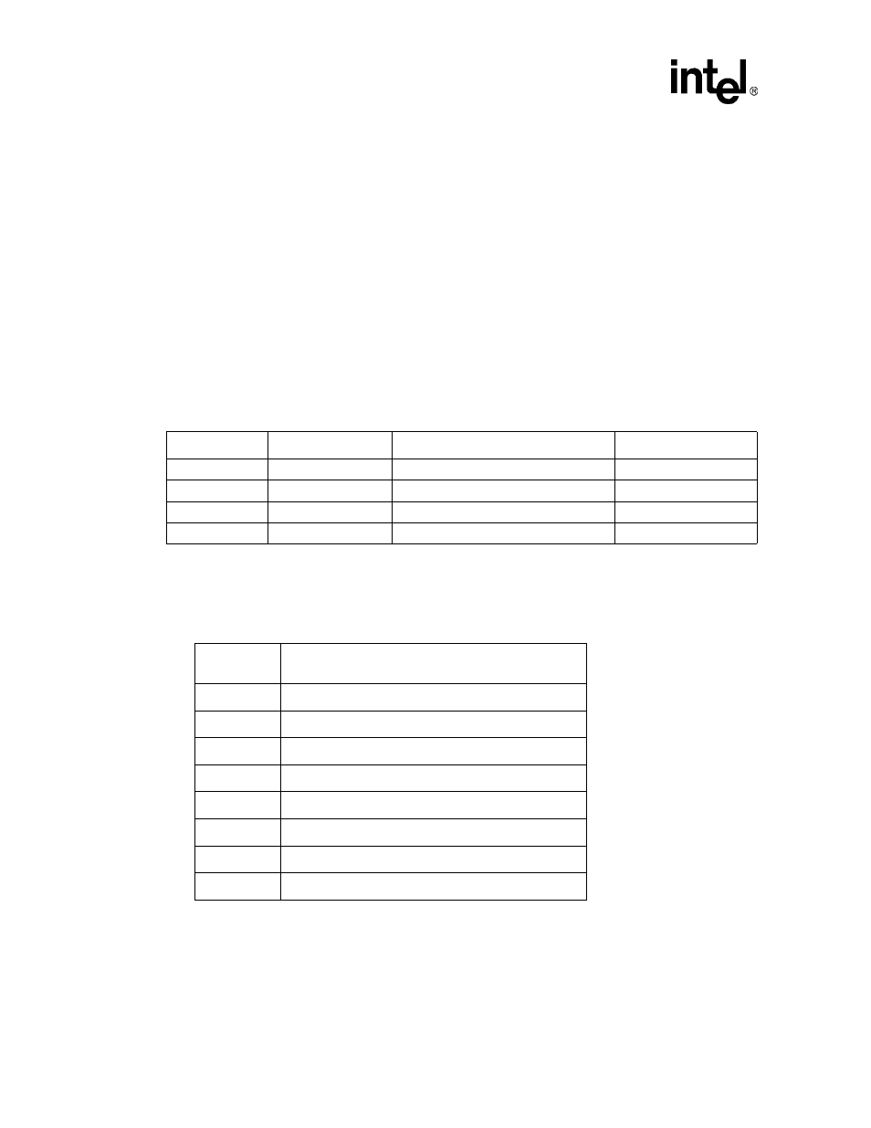 Channel priority -4, Table 5-2 | Intel PXA255 User Manual | Page 154 / 598