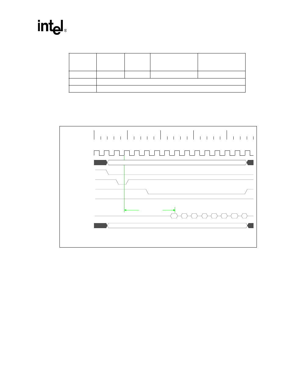 1 non-sdram timing flash read timing diagram | Intel PXA255 User Manual | Page 223 / 598