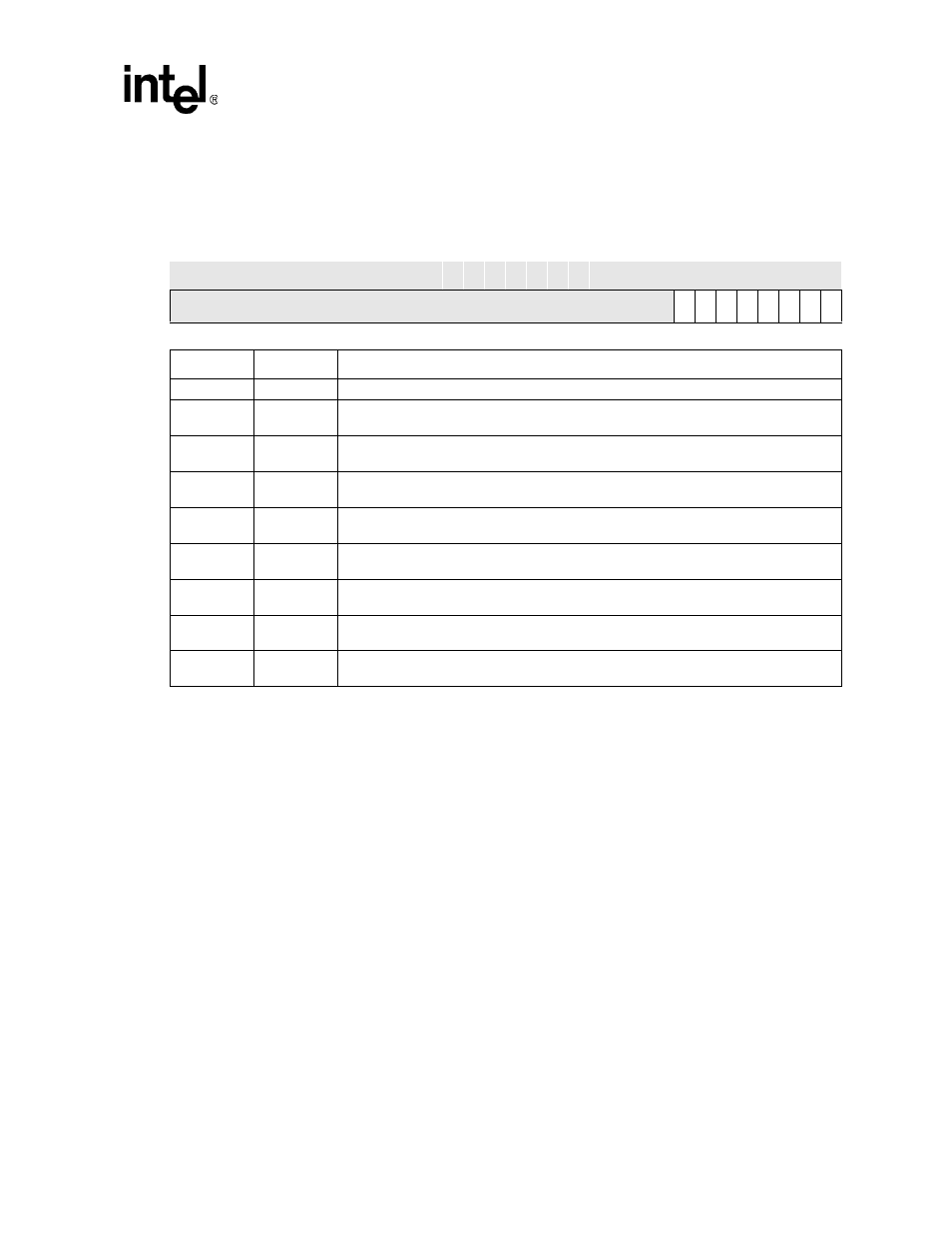12 udc status/interrupt register 1 (usir1), 1 endpoint 8 interrupt request (ir8), 2 endpoint 9 interrupt request (ir9) | 3 endpoint 10 interrupt request (ir10), 12 udc status/interrupt register 1 (usir1) -41, Usir1 bit definitions -41, Table 12-23 | Intel PXA255 User Manual | Page 441 / 598