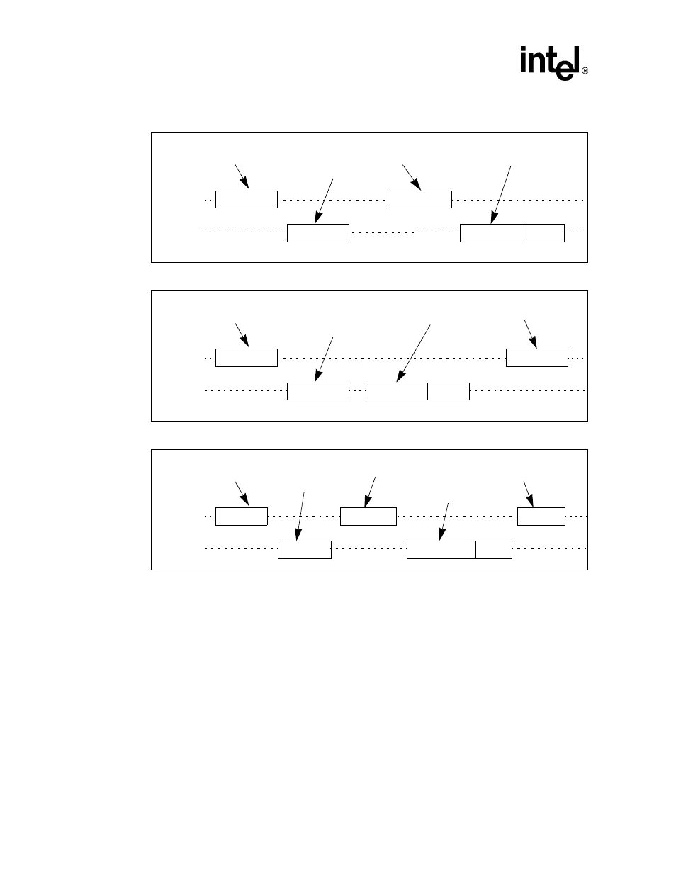 2 mmc controller functional description, Mmc controller functional description -4, Spi mode operation without data token -4 | Spi mode read operation -4, Spi mode write operation -4, Figure 15-4, Figure 15-5, Figure 15-6 | Intel PXA255 User Manual | Page 506 / 598