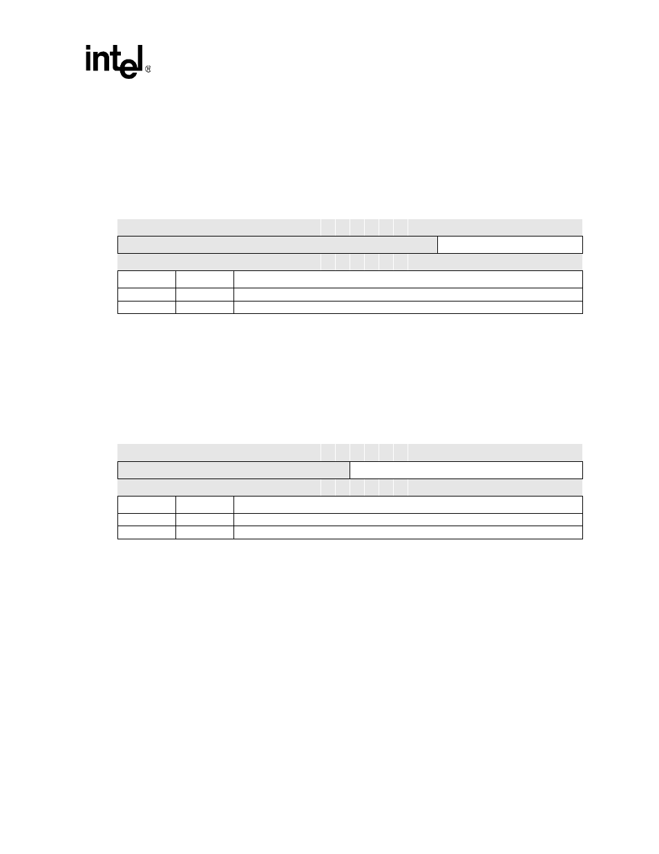 8 mmc_blklen register (mmc_blklen), 9 mmc_nob register (mmc_nob), Mmc_blklen bit definitions -29 | Mmc_nob bit definitions -29 | Intel PXA255 User Manual | Page 531 / 598