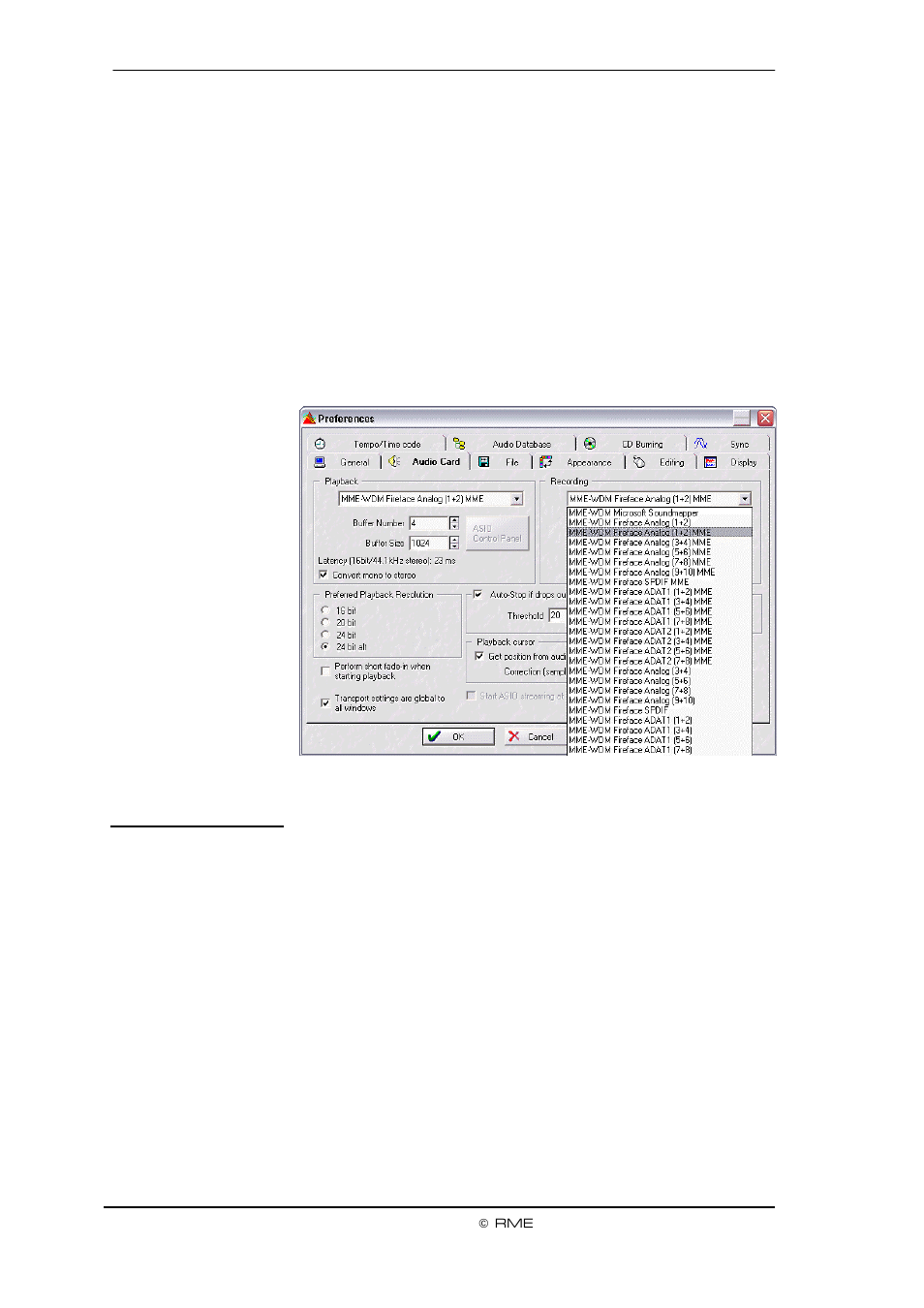 Intel Fireface 800 User Manual | Page 24 / 95