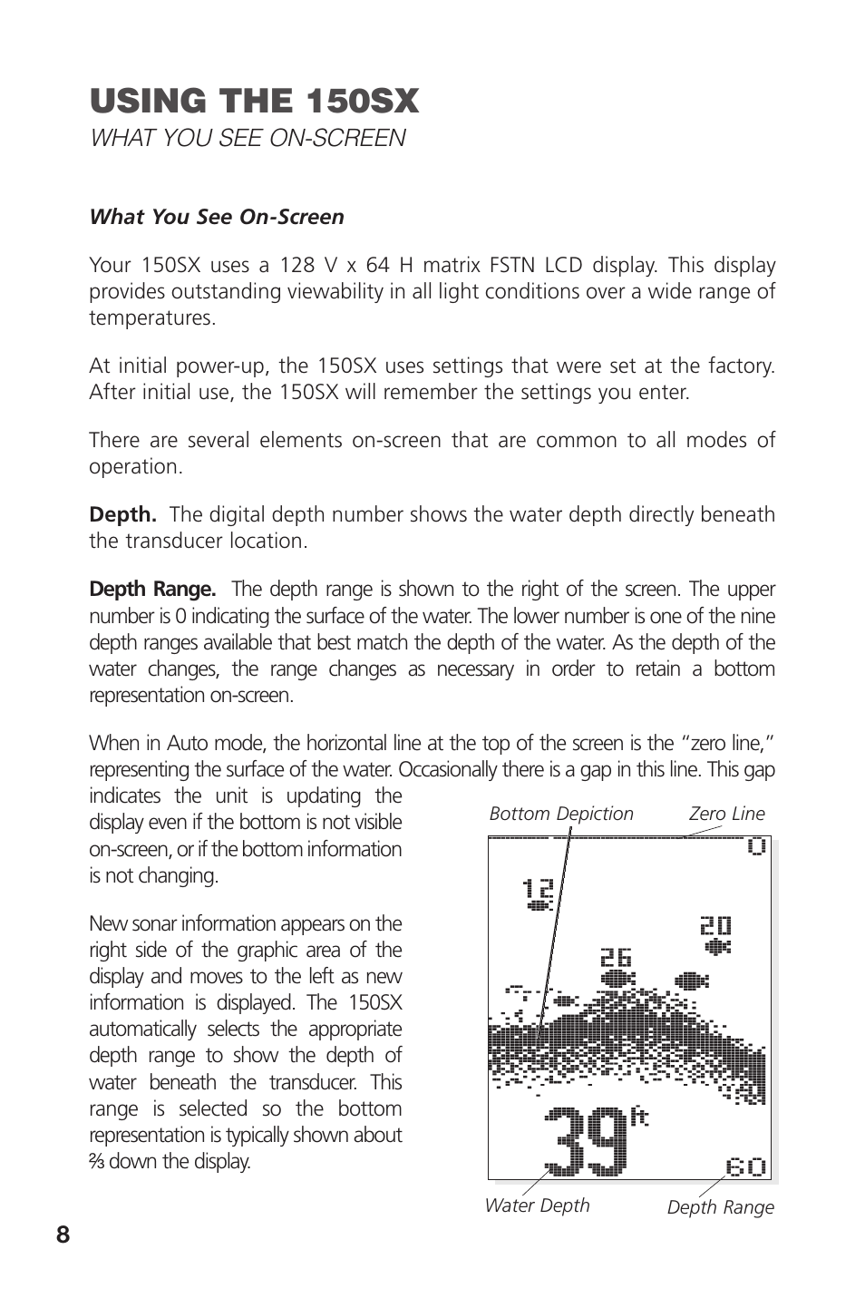 Using the 150sx | Intel 150SX User Manual | Page 10 / 36