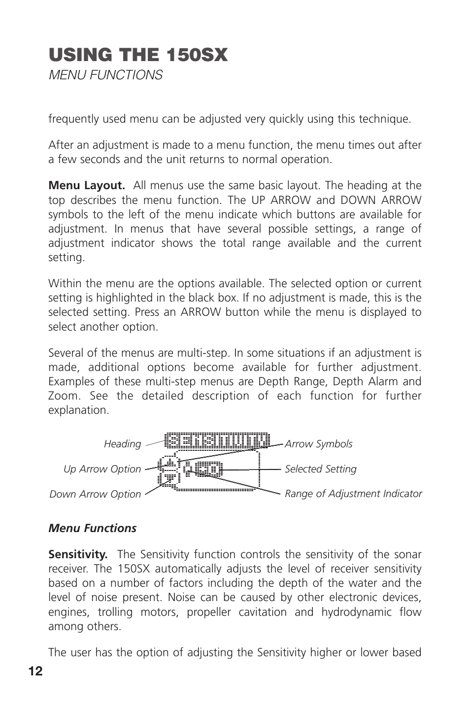 Using the 150sx | Intel 150SX User Manual | Page 14 / 36