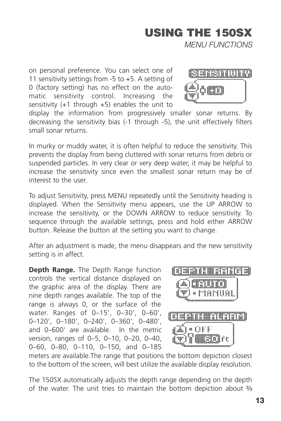 Using the 150sx | Intel 150SX User Manual | Page 15 / 36