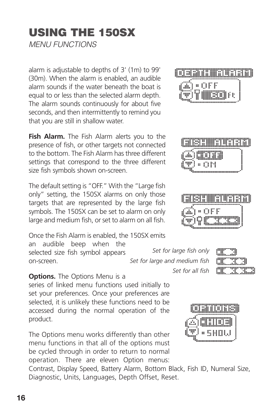 Using the 150sx | Intel 150SX User Manual | Page 18 / 36
