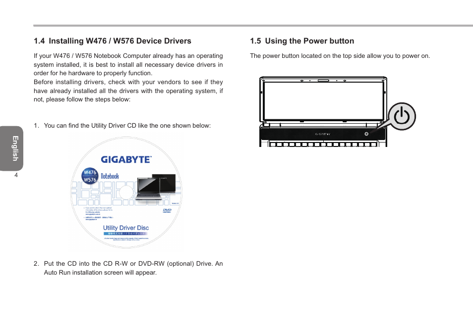 Intel W476 User Manual | Page 11 / 36