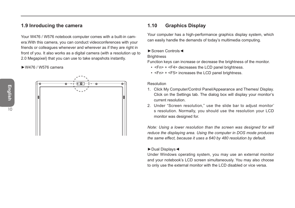 Intel W476 User Manual | Page 17 / 36