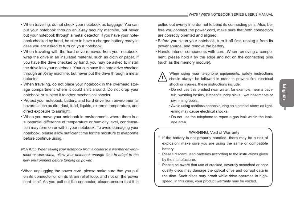 Intel W476 User Manual | Page 3 / 36