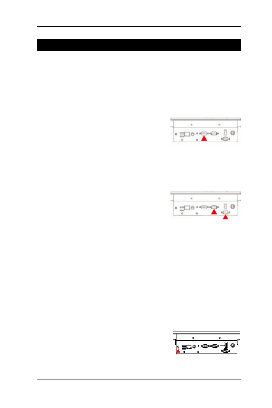 Connecting peripherals, Connecting an external crt, External serial ports (com1/2) | Speaker jack | Intel P0715 User Manual | Page 10 / 19