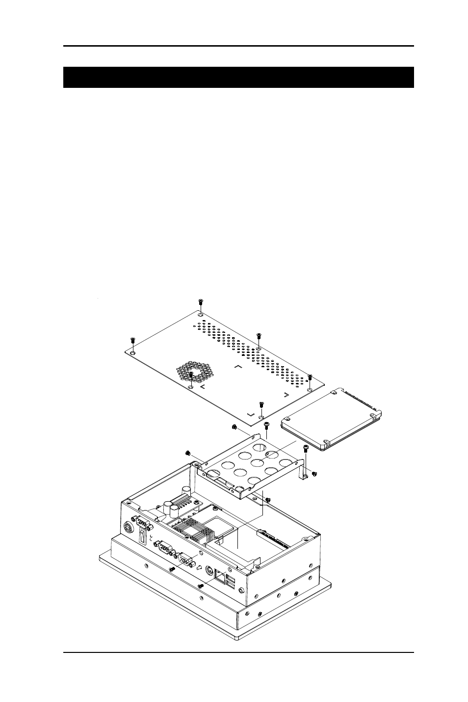 Hardware installation hdd installation | Intel P0715 User Manual | Page 12 / 19