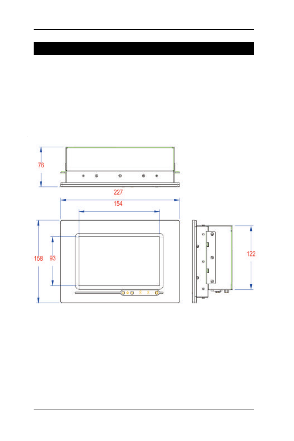 Dimension unit: mm | Intel P0715 User Manual | Page 7 / 19