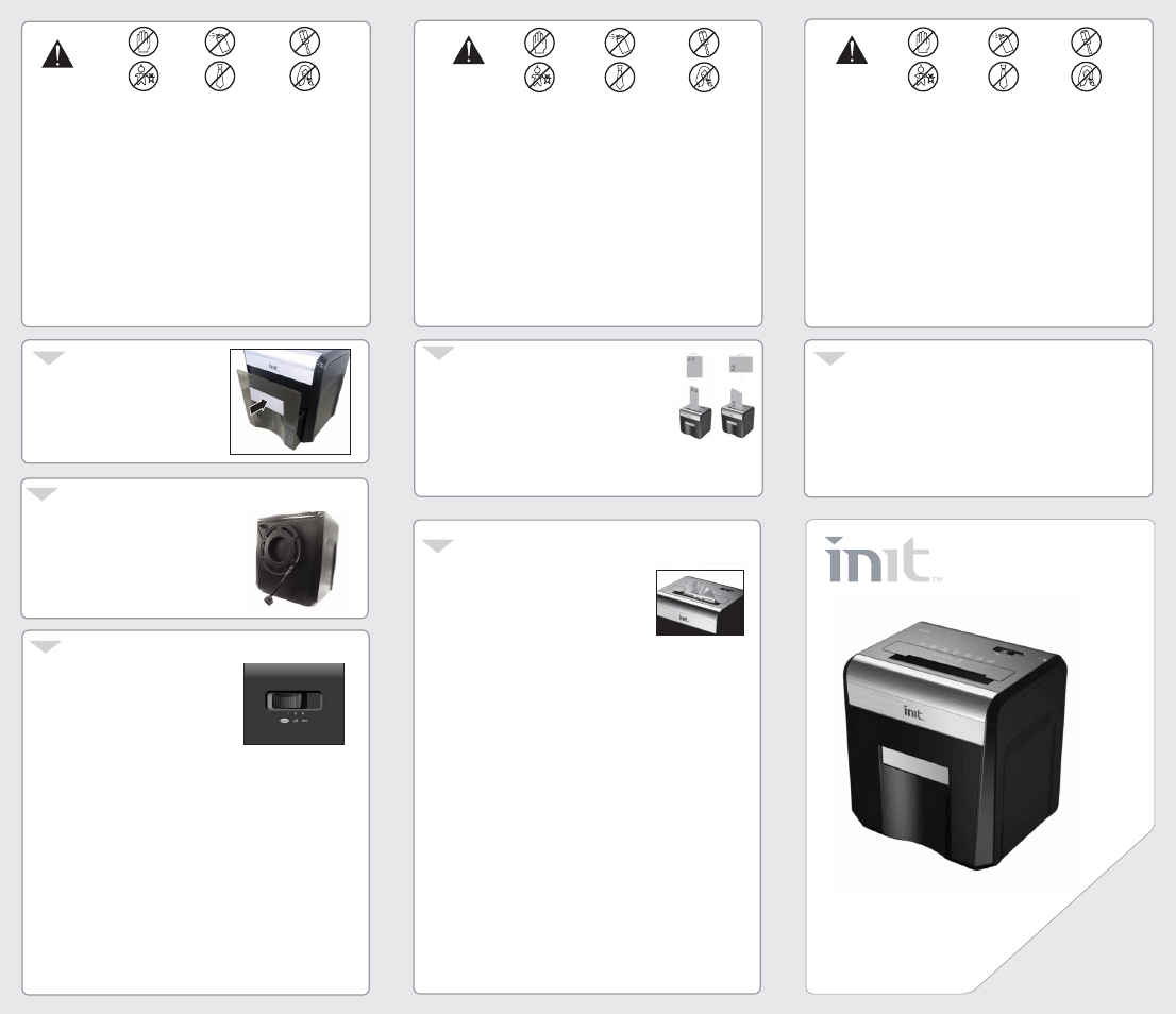 Init NT-JM100 User Manual | 2 pages