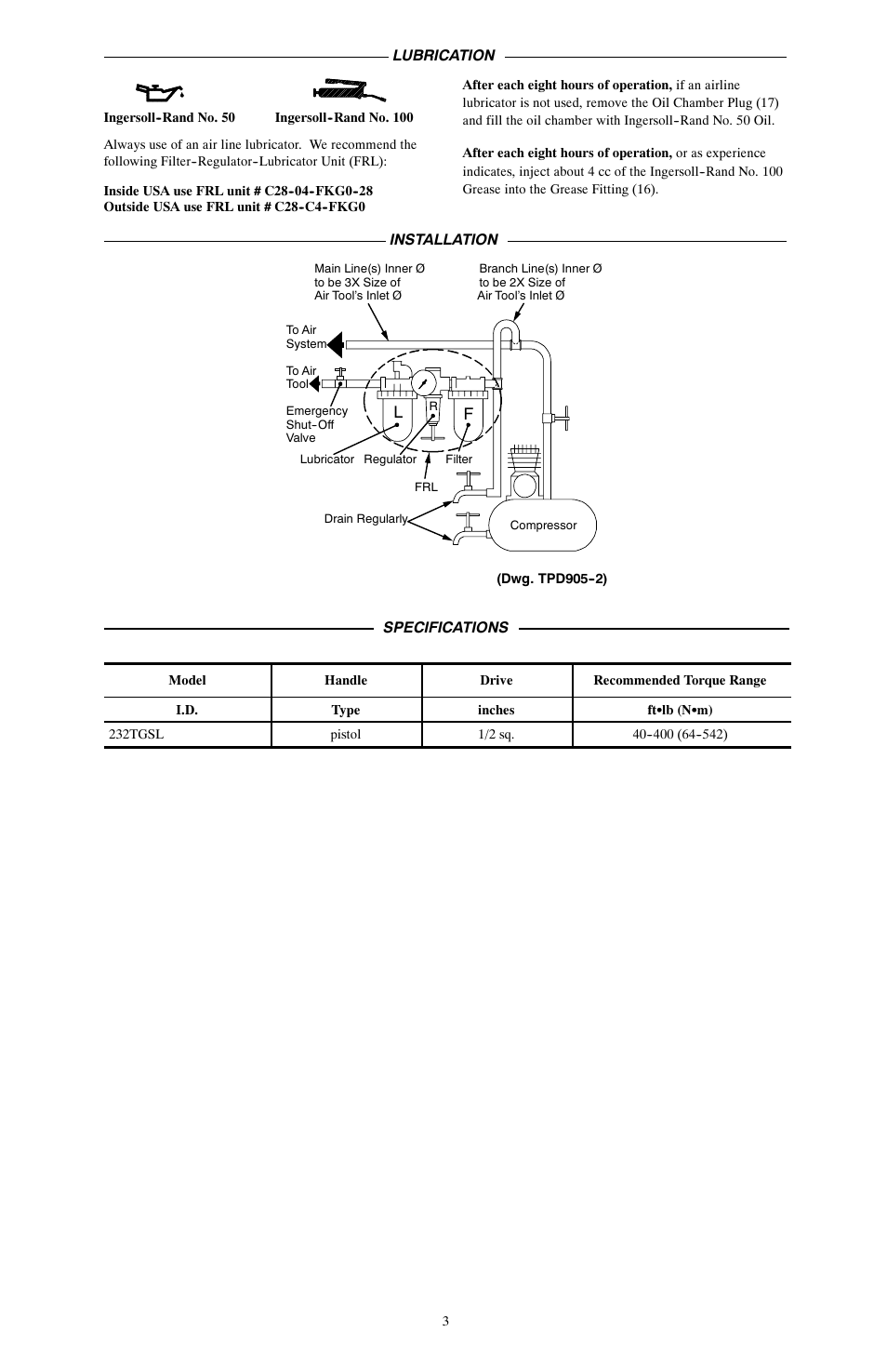 Ives 232TGSL User Manual | Page 3 / 16