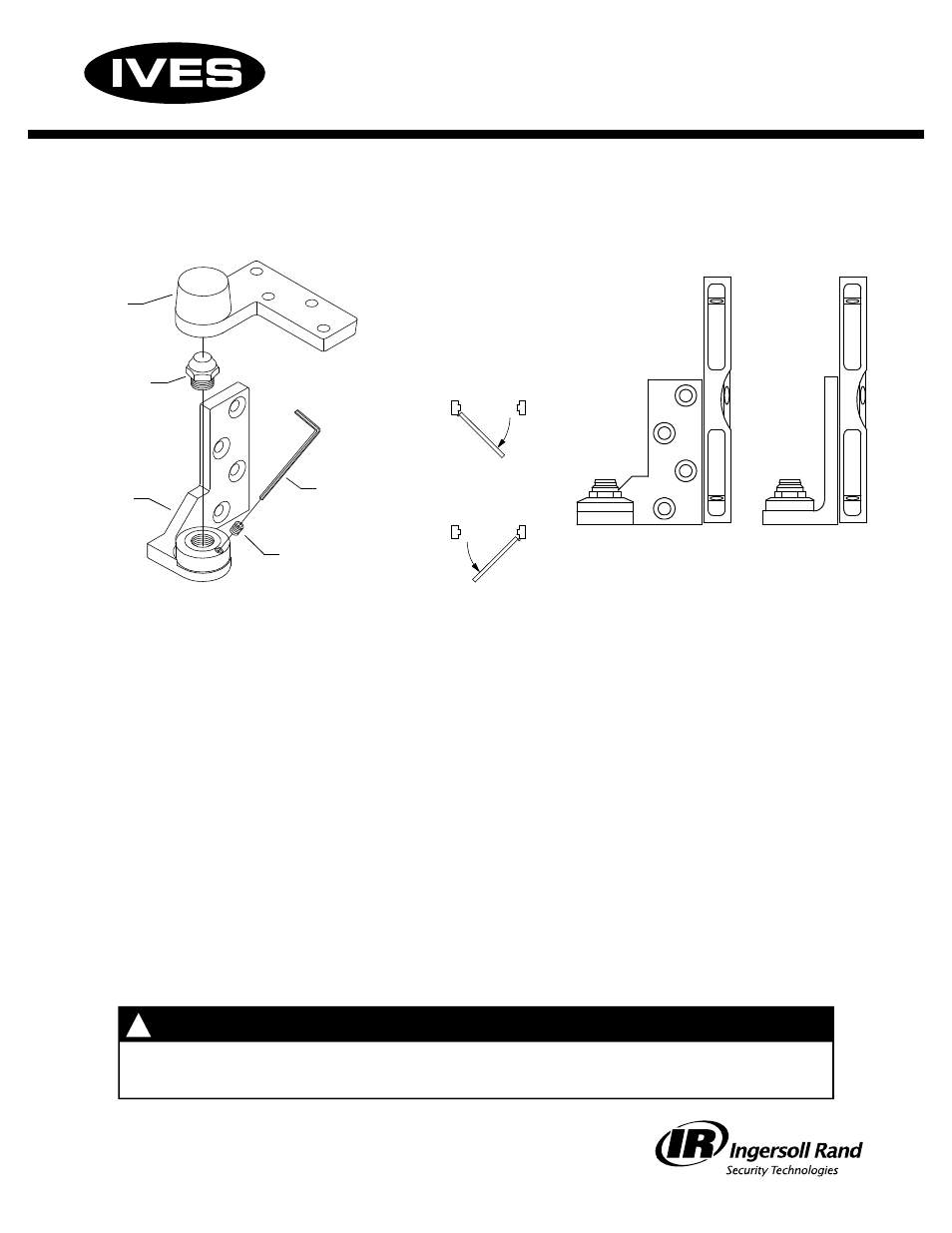 Ives Offset Top Pivot 7212 User Manual | 2 pages