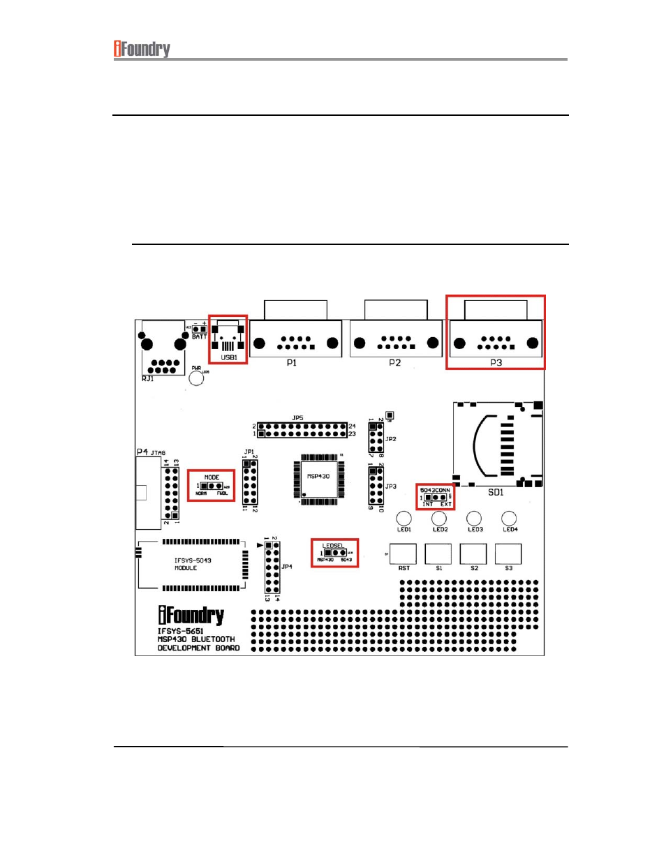 IFoundry Systems IFSYS-5651 MSP430 User Manual | Page 21 / 50