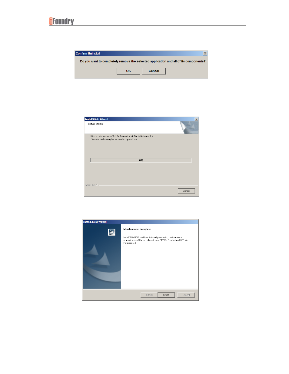 IFoundry Systems IFSYS-5651 MSP430 User Manual | Page 47 / 50