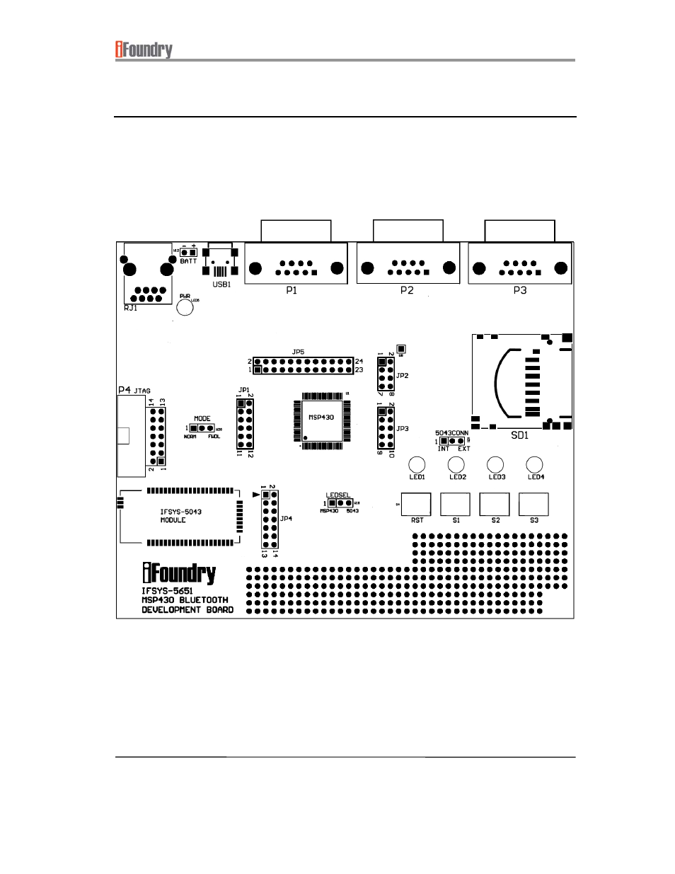 IFoundry Systems IFSYS-5651 MSP430 User Manual | Page 7 / 50