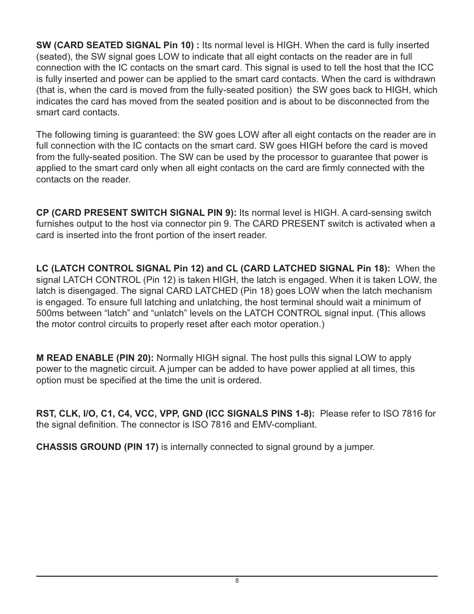 ID Tech Spectrum IIa User Manual | Page 11 / 12